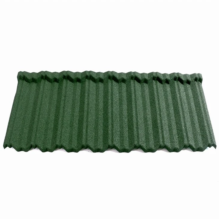 High Quality Color Coated Stone Mental Roof Tiles Supplier