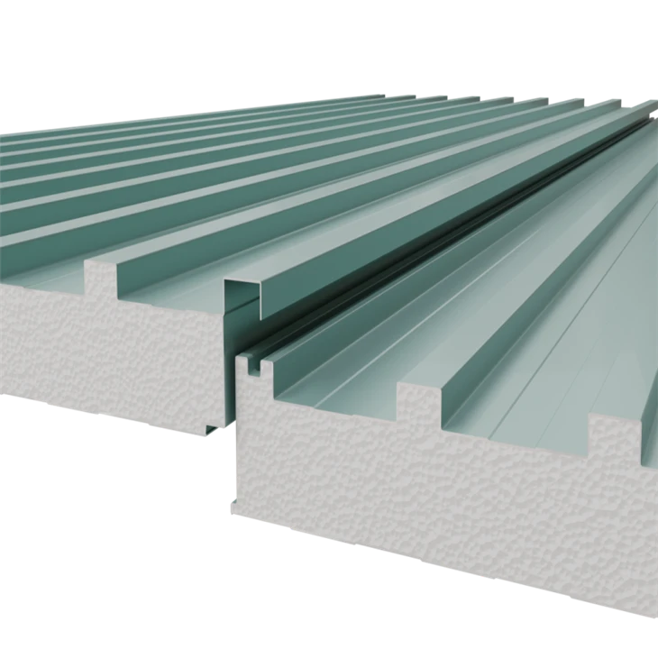 PU 38-40 KG/M3 Aluminum Insulation Roofing Panel factory